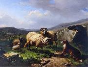 unknow artist Sheep 113 oil painting reproduction